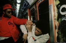 USA. New York City. 1980. Subway.